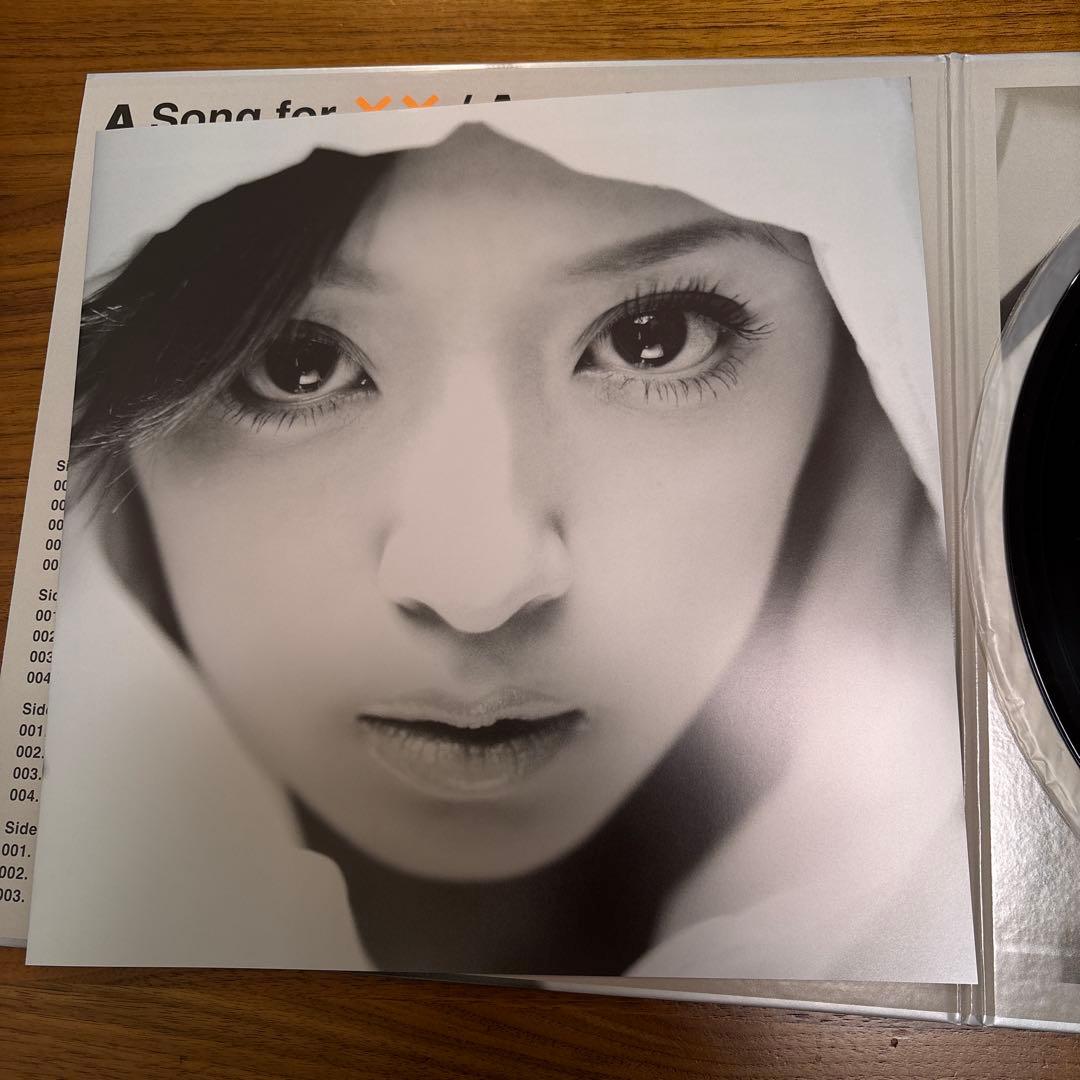 美品 浜崎あゆみ A Song for xx 初回限定 レコード LP アナログ