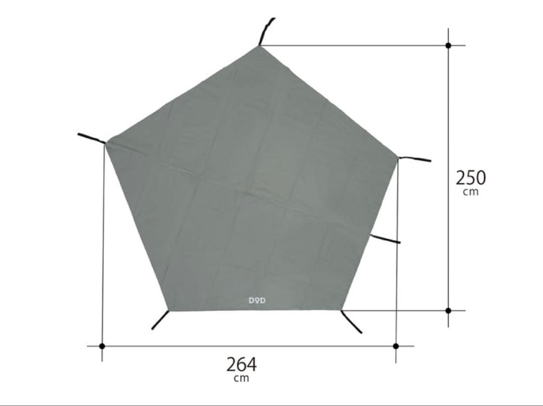 DOD ムシャテント＆専用グランドシート