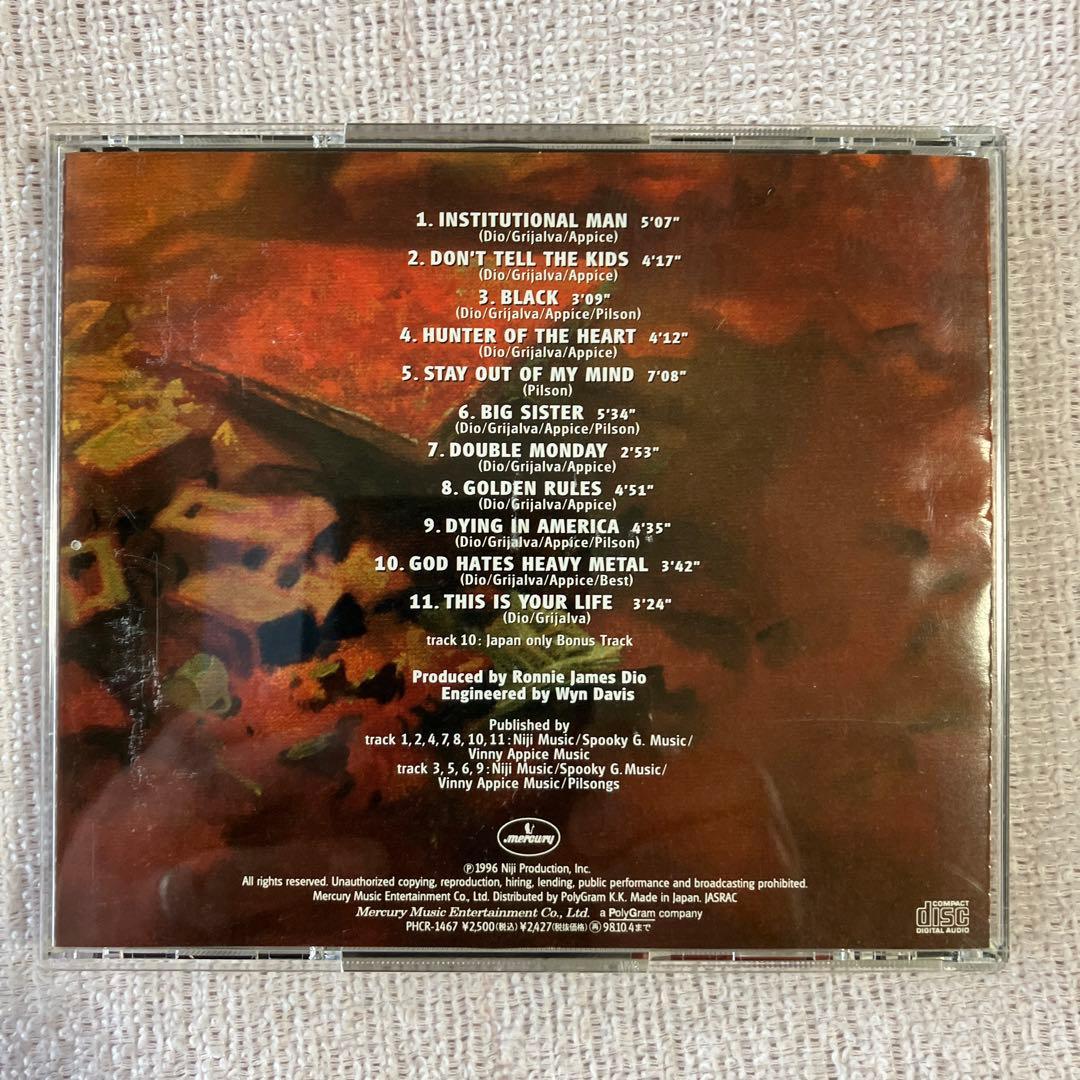 見本盤　ディオ / アングリー・マシーンズ