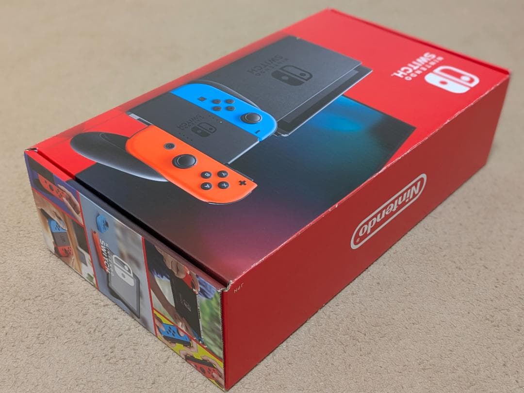 【美品】Nintendo Switch 本体(後期型)+おまけ+リングフィット