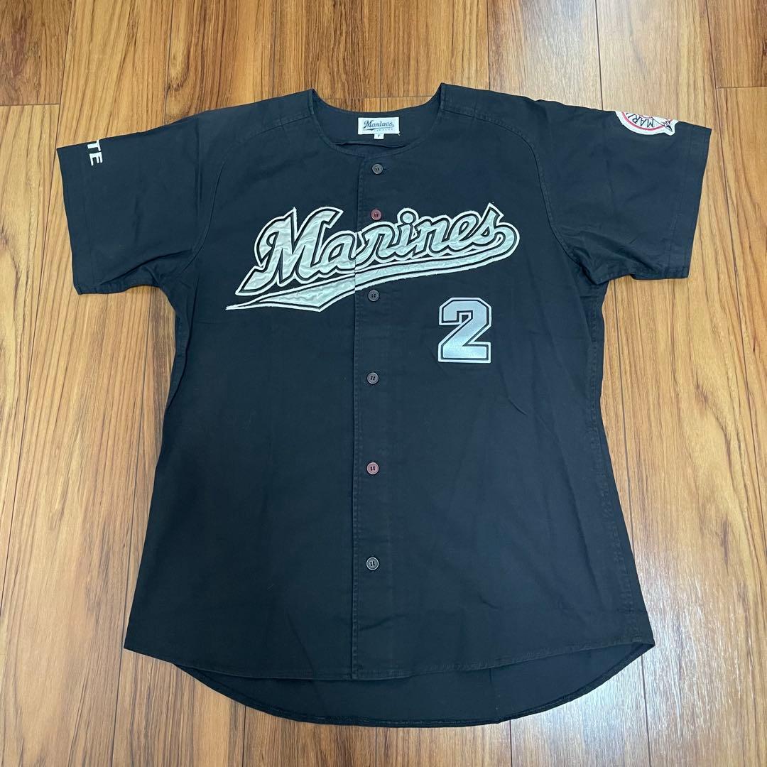 【希少】 ロッテ ユニフォーム #2 サブロー ブラック ビジター