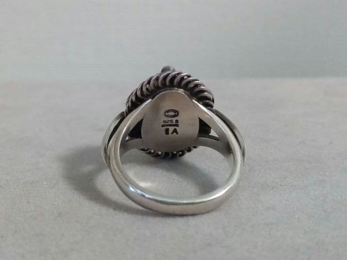 e  ジョージジェンセン リング ムーンストーン 11号