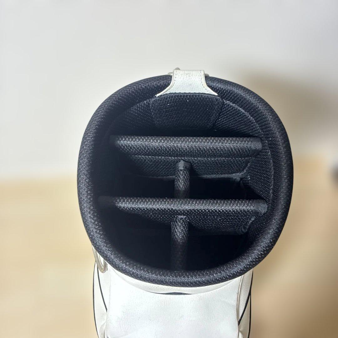 Srixon キャディバッグ ホワイト/ブラック/レッド