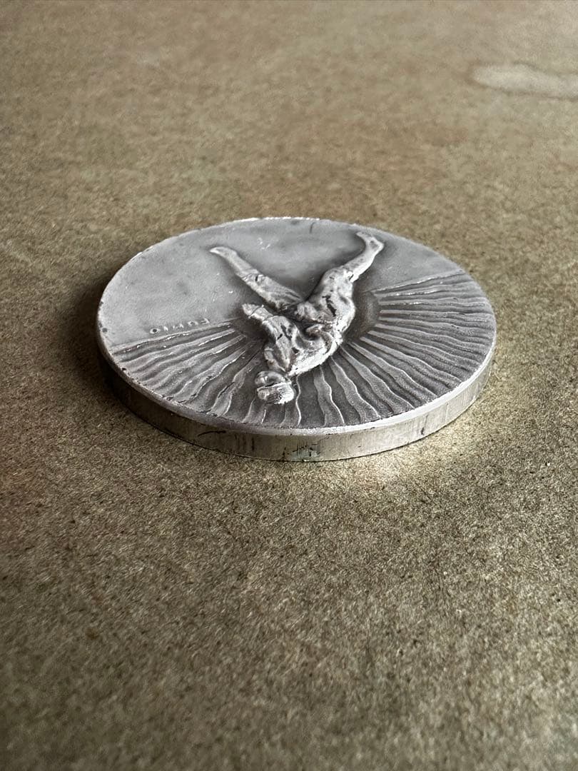 入手困難甲子園三連覇　優勝記念銀牌　中京大中京　高校野球　メダル野球アンティーク