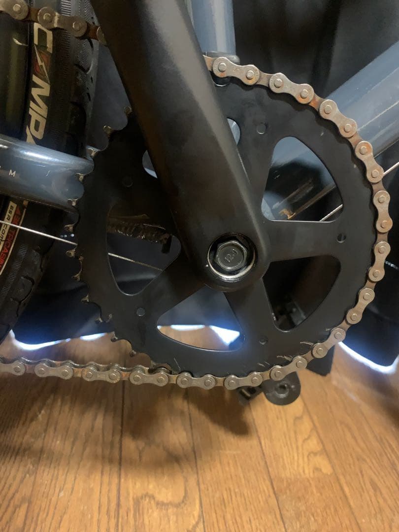 ★引き取りのみ　今週末下げますmarinクロスバイク　極美品　変速難ありMサイズ