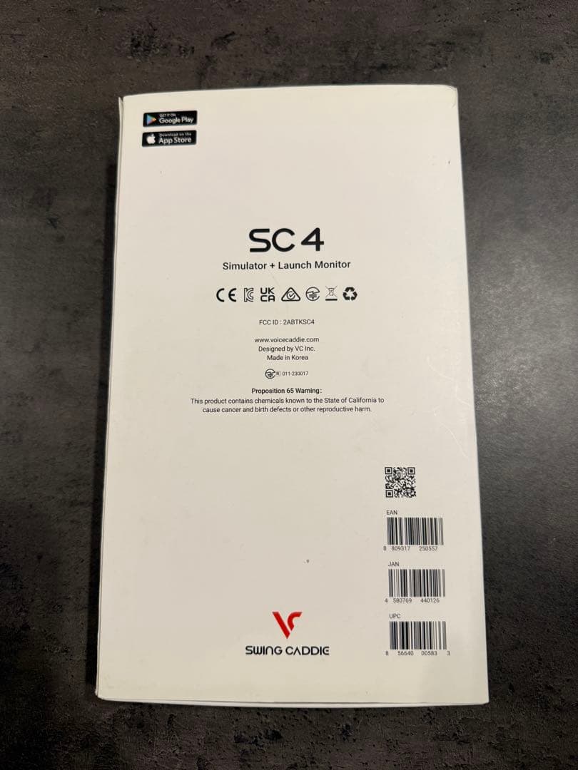 SWING CADDIE SC4 ゴルフシミュレーター