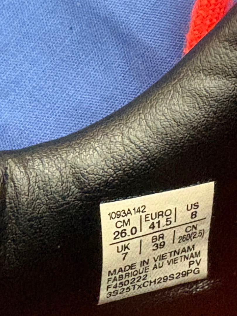 asics スローイングシューズ 26cm （投擲用）