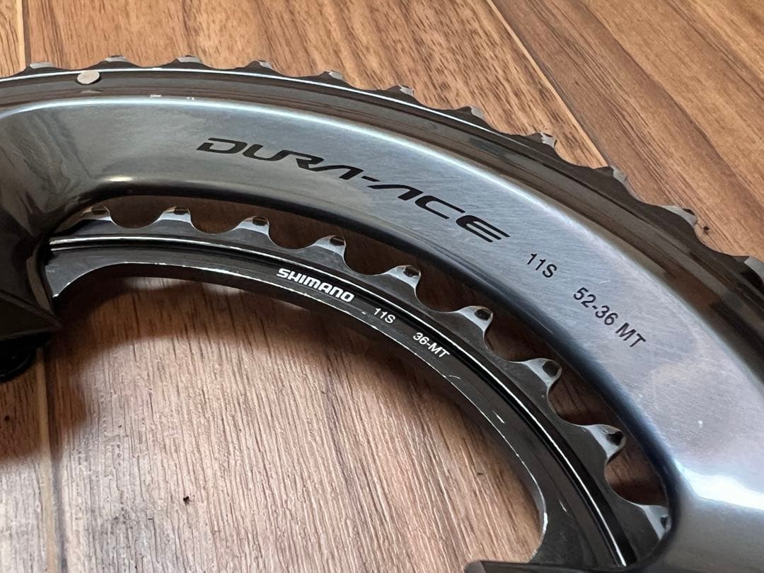 DURA-ACE FC-R9100 チェーンリング 52/36T 固定ボルト付属