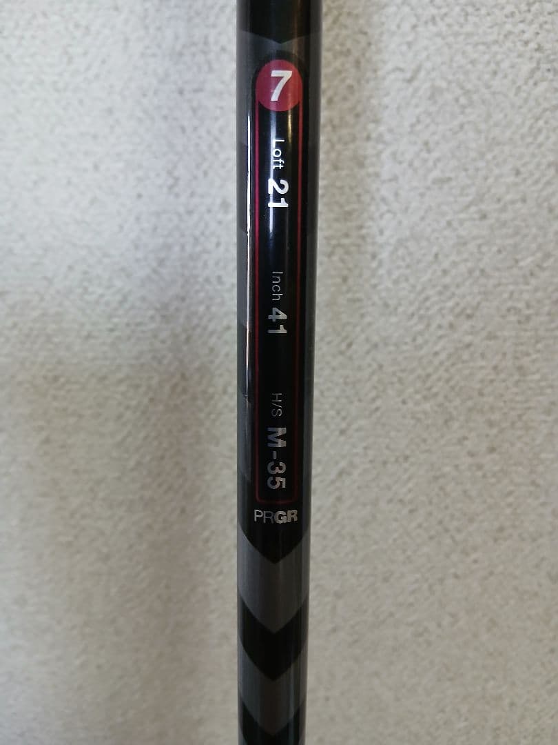 値下げ プロギア フェアウェイウッド RED 7W　稀少M35(R2)
