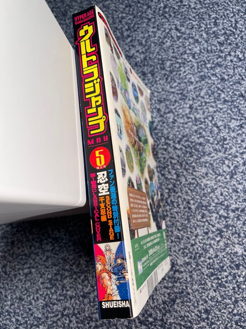 ウルトラジャンプ 2006年5月号　スティールボールラン表紙