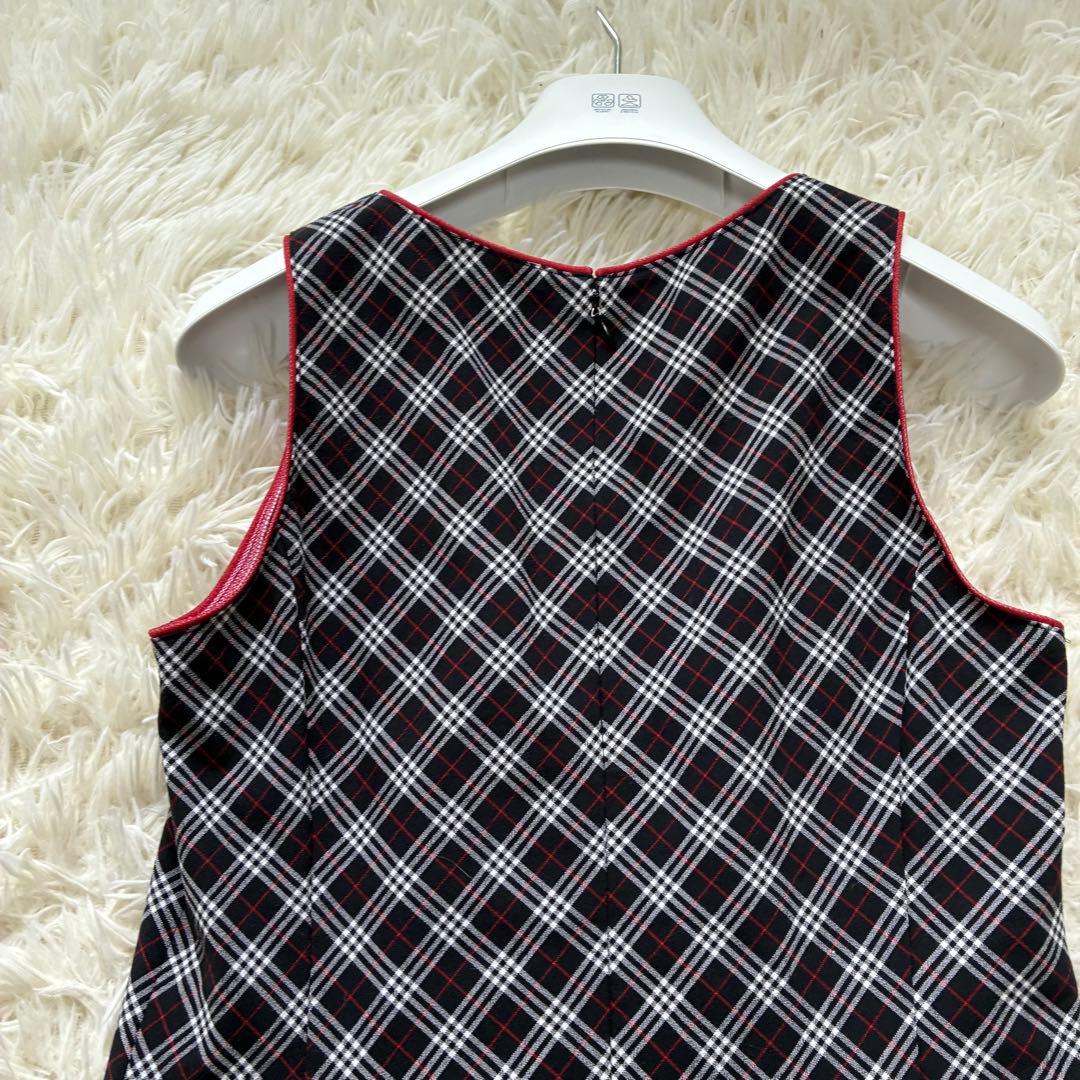 RT-152613 バーバリーブルーレーベル　ロングワンピース　ノースリーブ