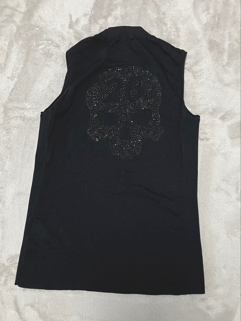 ⭐️PXG GOLFレディース ゴルフ ノースリーブ トップス スカル26ロゴ