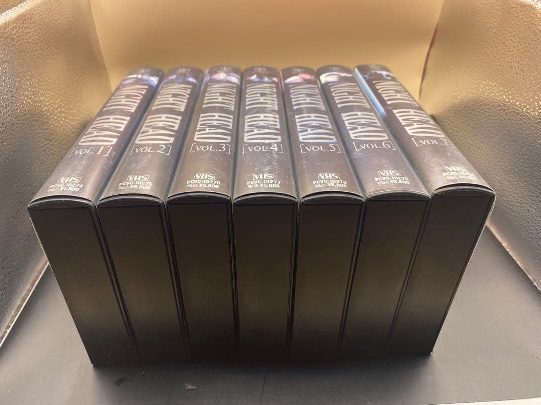 希少】ドラマ『NIGHT HEAD』ビデオ 1〜7巻セット