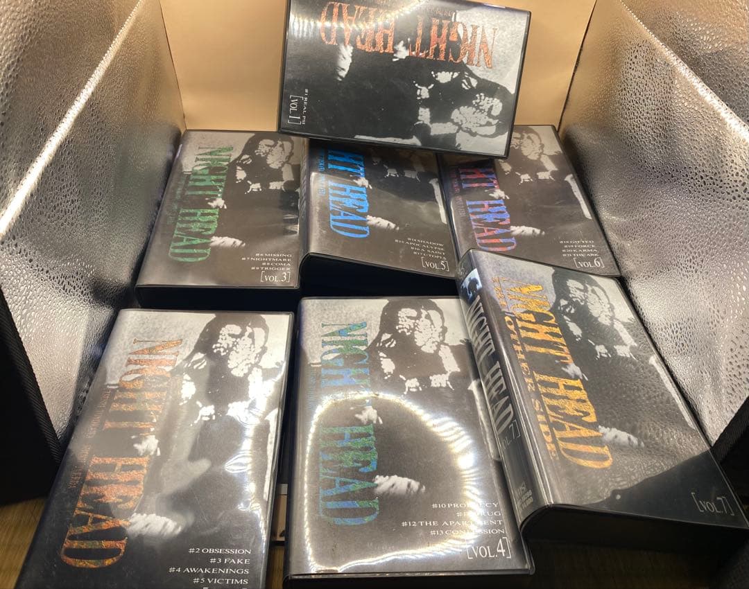 希少】ドラマ『NIGHT HEAD』ビデオ 1〜7巻セット