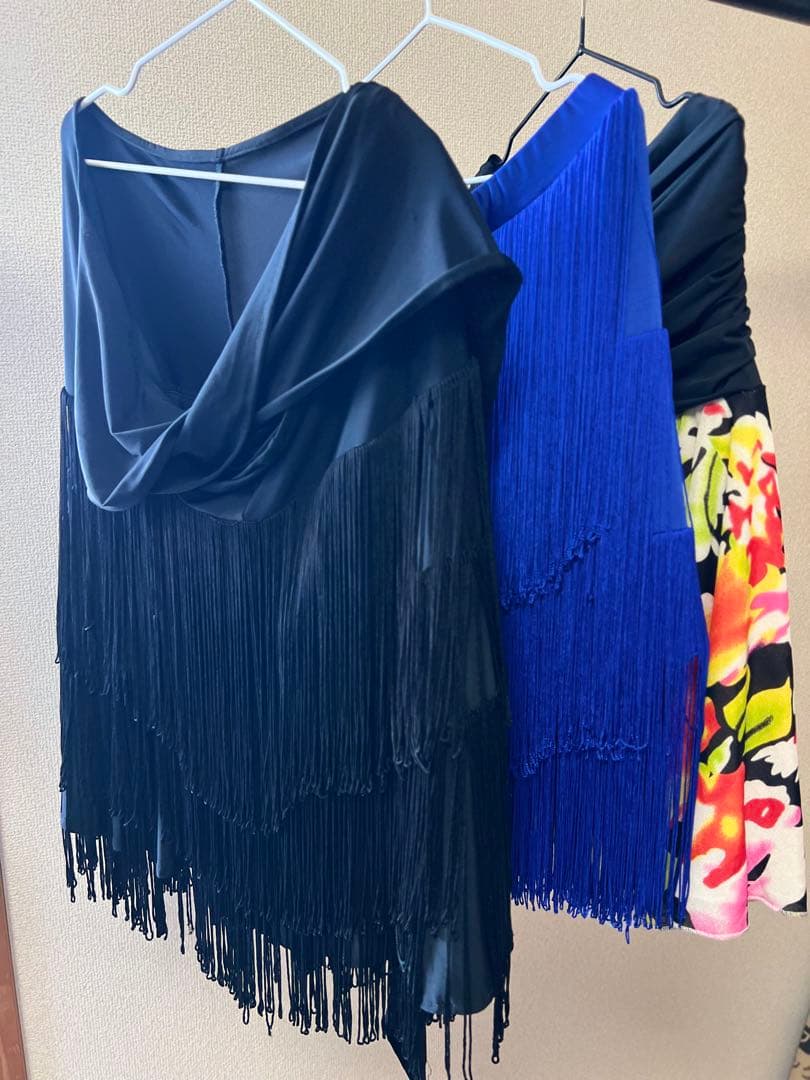 ★美品★社交ダンス用　スカート ★3点セット