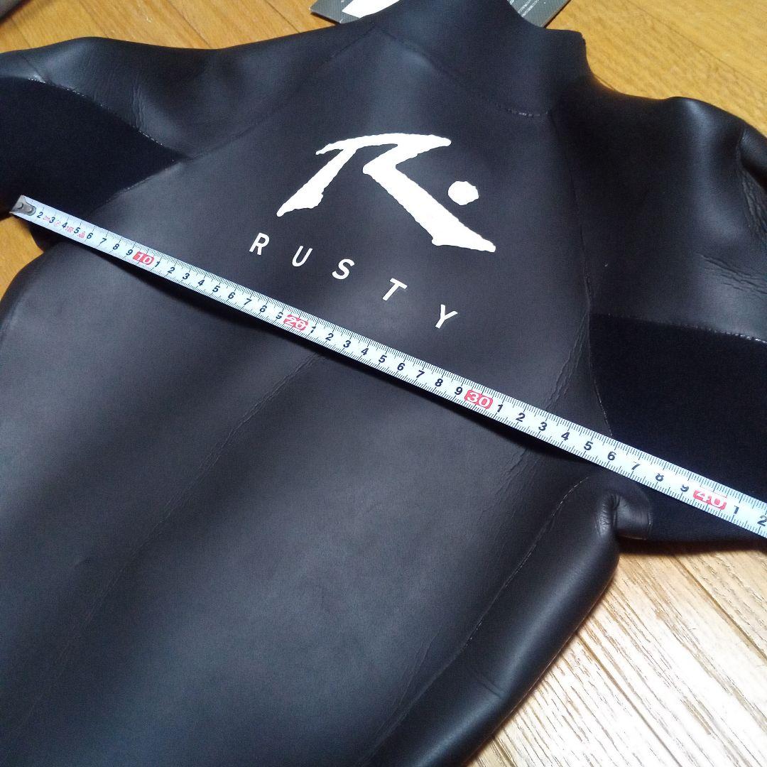RUSTY ブラック タッパー ウェットスーツ
