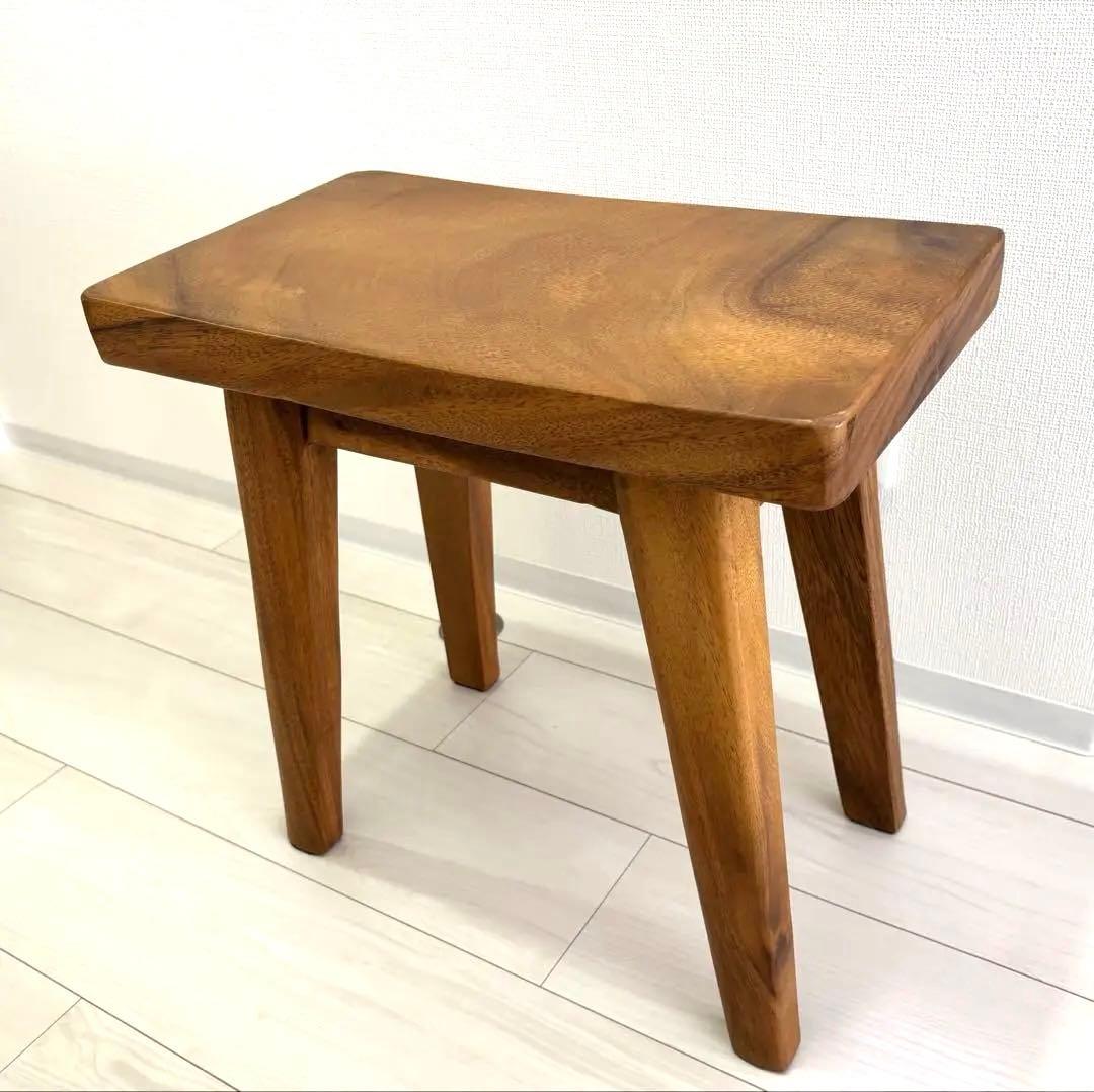ギギliving スツール 無垢材 木製 椅子 サイドテーブル