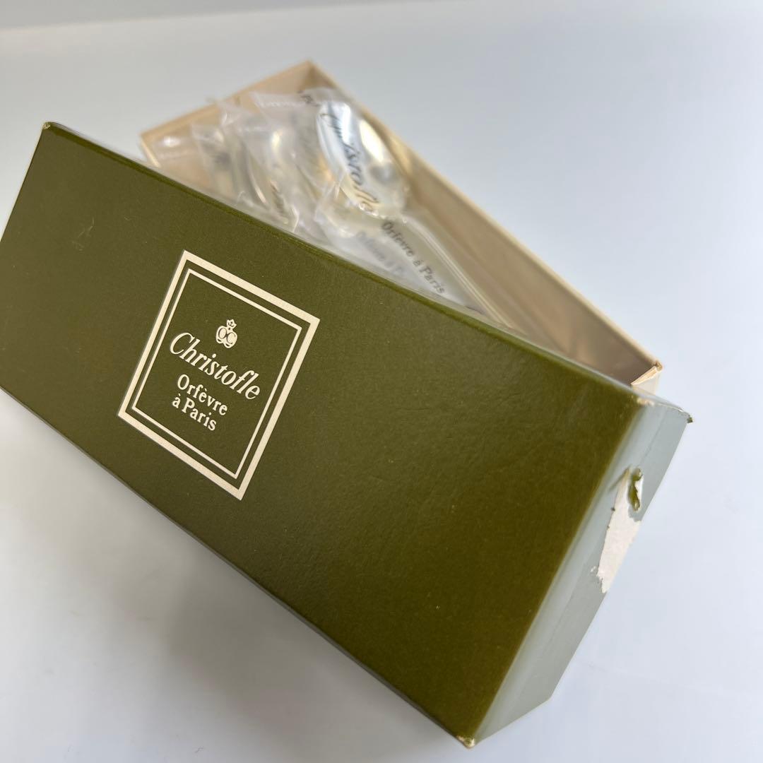 クリストフル　アリアカトラリー19点　箱（小）付　502g東Y8-0316☆2F