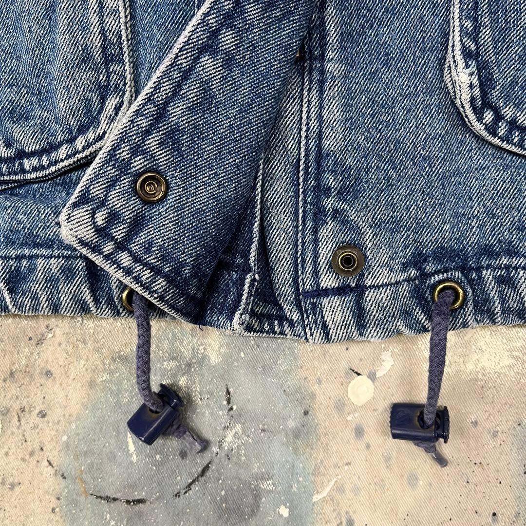 90s デニムジャケット ハーフコート フィールドコート ハンティング ブルゾン