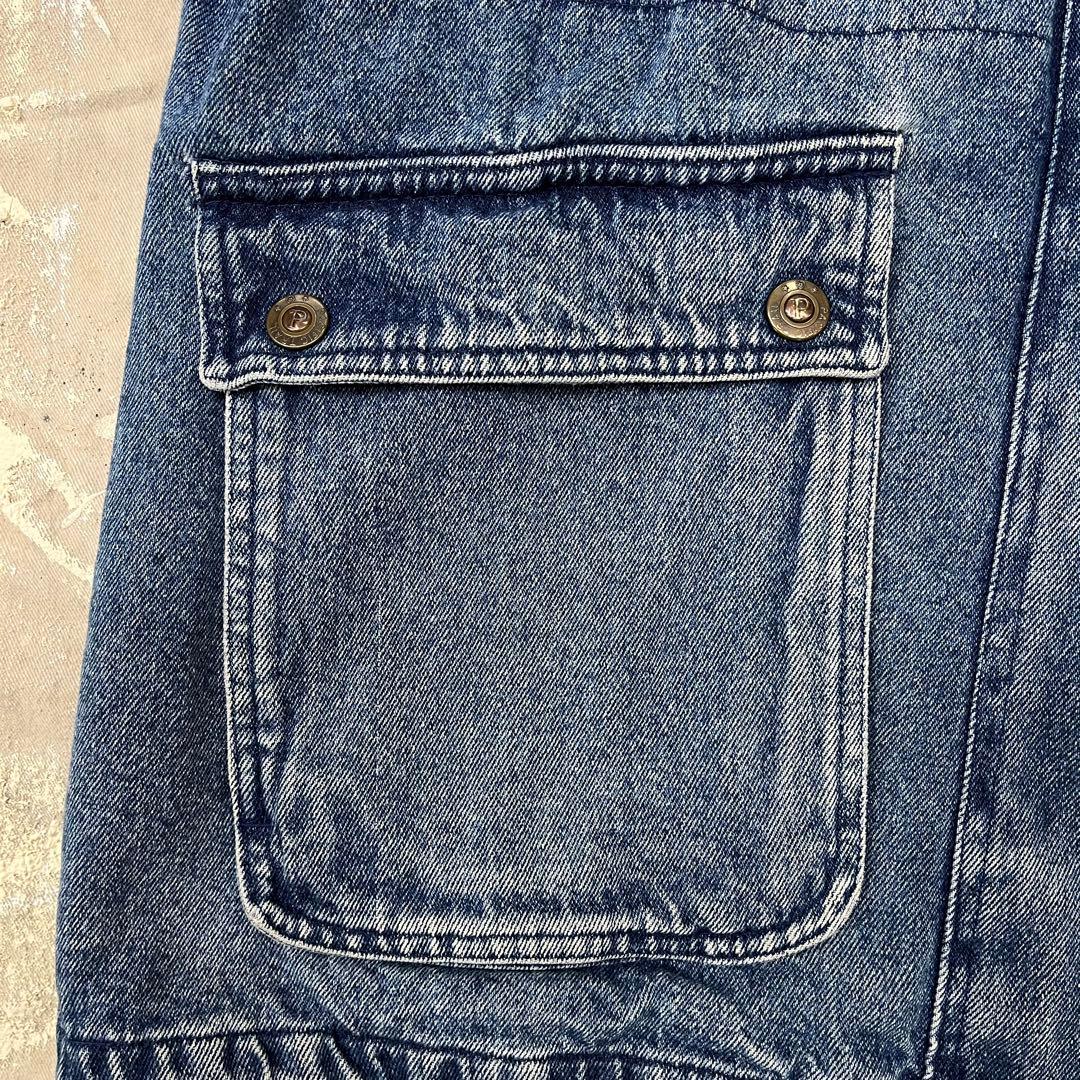 90s デニムジャケット ハーフコート フィールドコート ハンティング ブルゾン