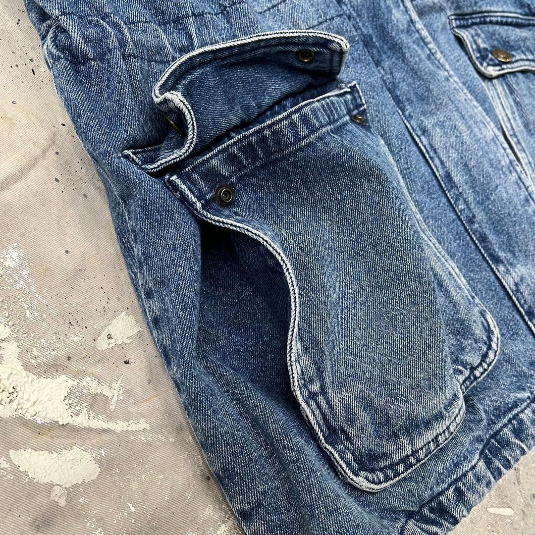 90s デニムジャケット ハーフコート フィールドコート ハンティング ブルゾン