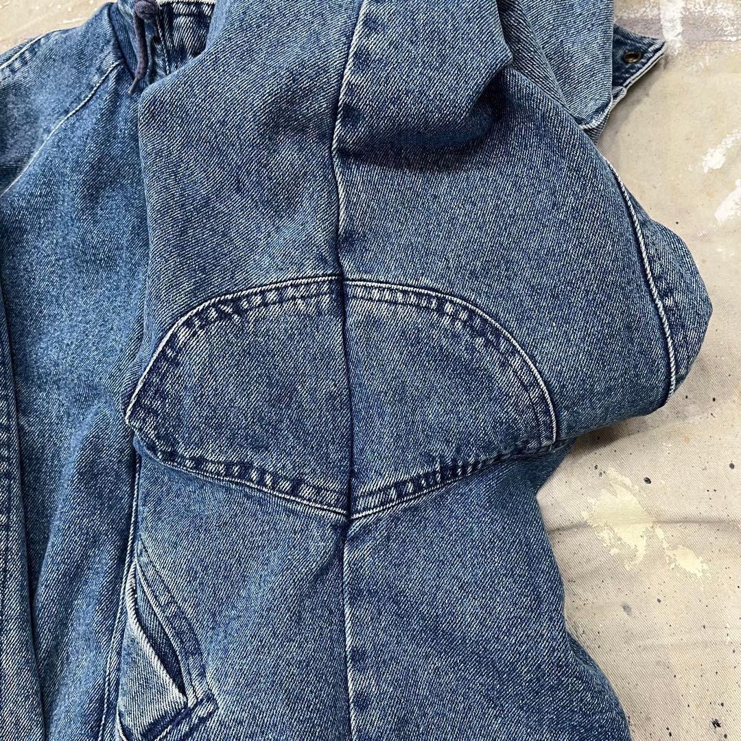 90s デニムジャケット ハーフコート フィールドコート ハンティング ブルゾン