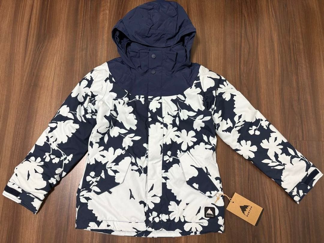 新品　BURTON キッズMサイズ スノーボードウェア上下セット