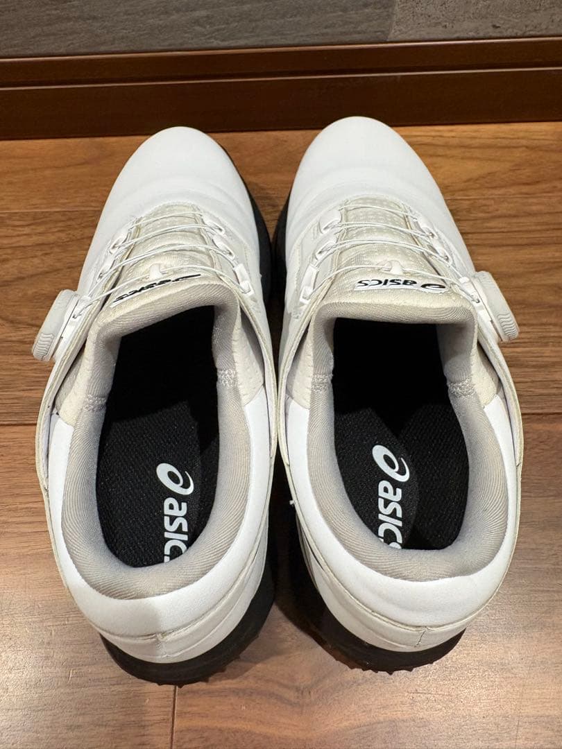 ASICS BOA 1111A229 100 ホワイト×ブラック25.5cm