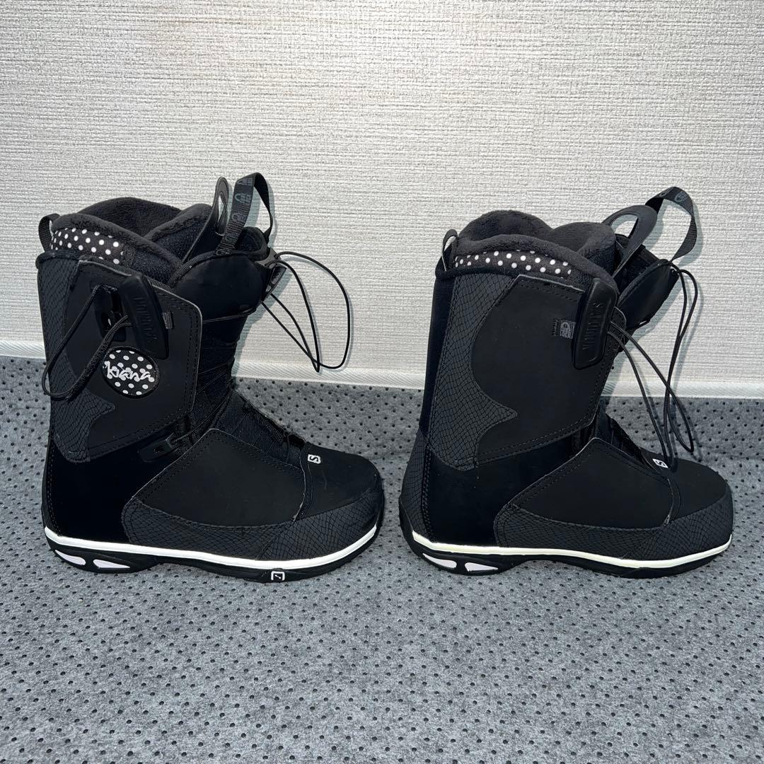 数回使用 23.5cm SALOMON KIANA スノーボード レースブーツ