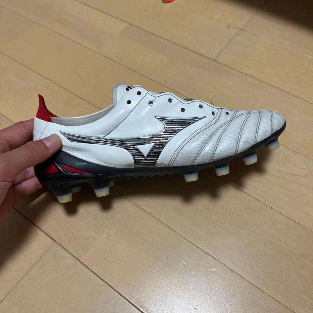 Mizuno Japan モレリアネオ4サッカーシューズ ホワイト/レッド