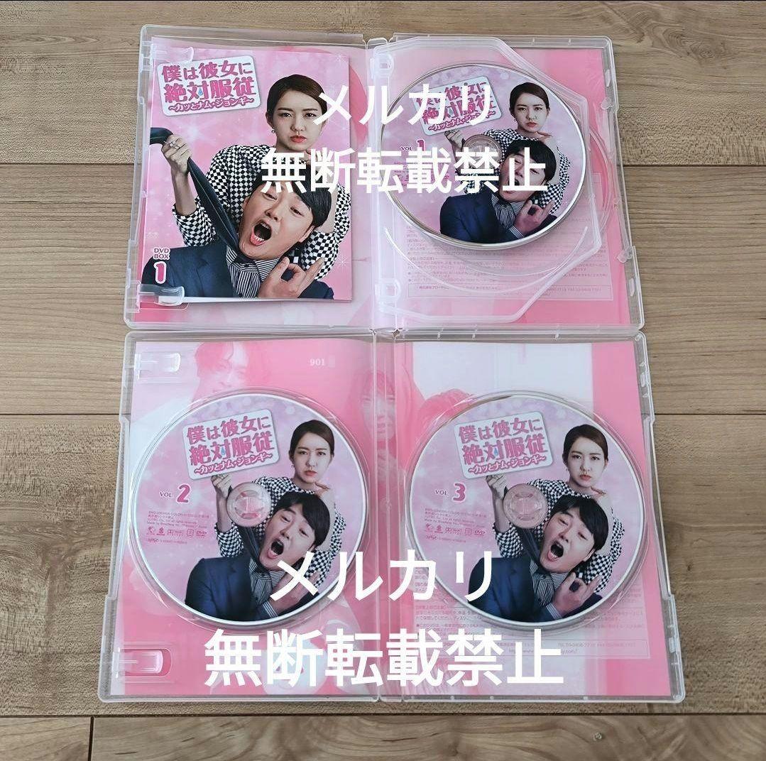 僕は彼女に絶対服従 カッとナム・ジョンギ DVD-BOX1+2 全話イ・ヨウォン