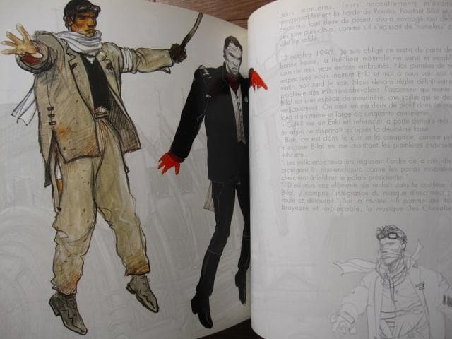 アート・デザイン・音楽 Enki bilal / catalogue un/sur/un