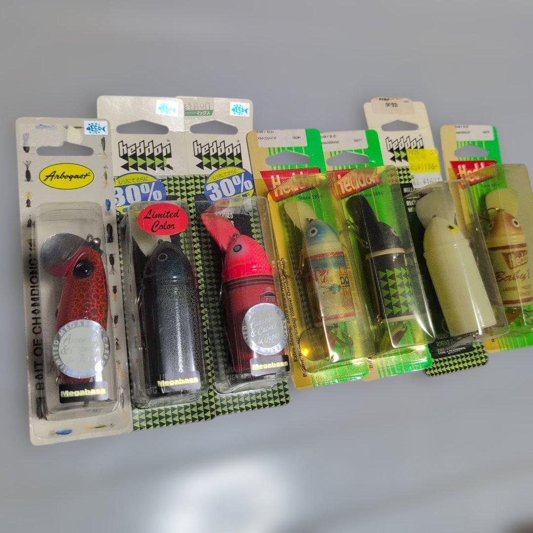 【新品】Megabass Heddon トップウォーター ルアー7点セット