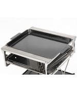 廃盤？ グリルプレートハーフ 深型 & グリルプレート黒皮鉄板 スノーピーク