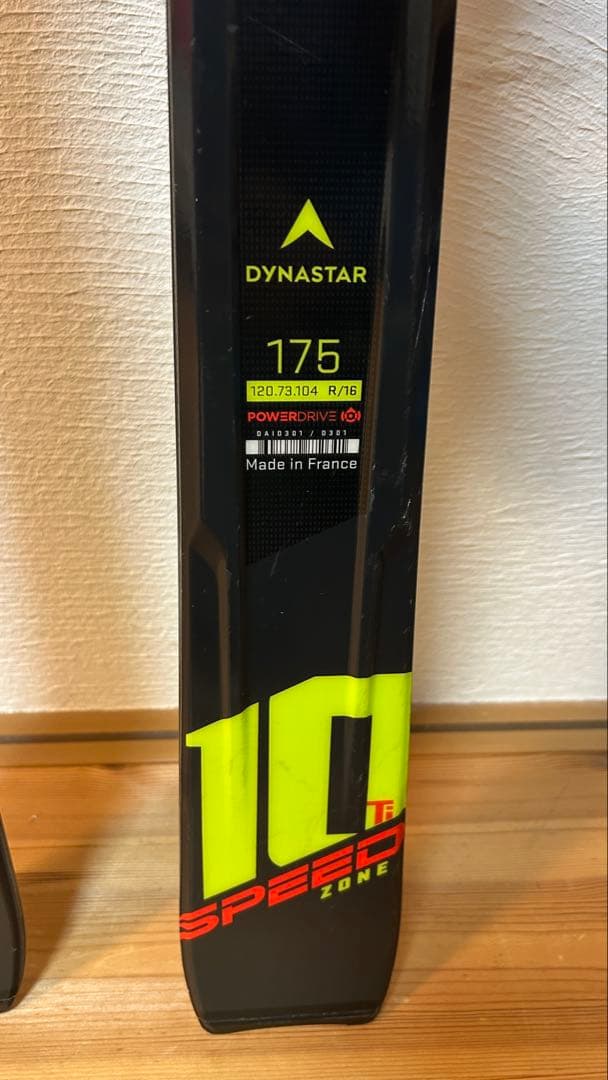 DYNASTAR SPEED ZONE 10 Ti 175cm スキー板