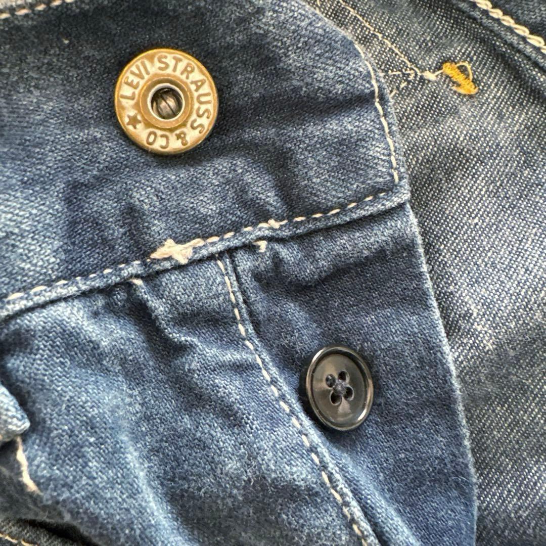 【希少】ユーロリーバイス　デニムジーンズ　モロッコ製　ガチャポケ　シンチバック