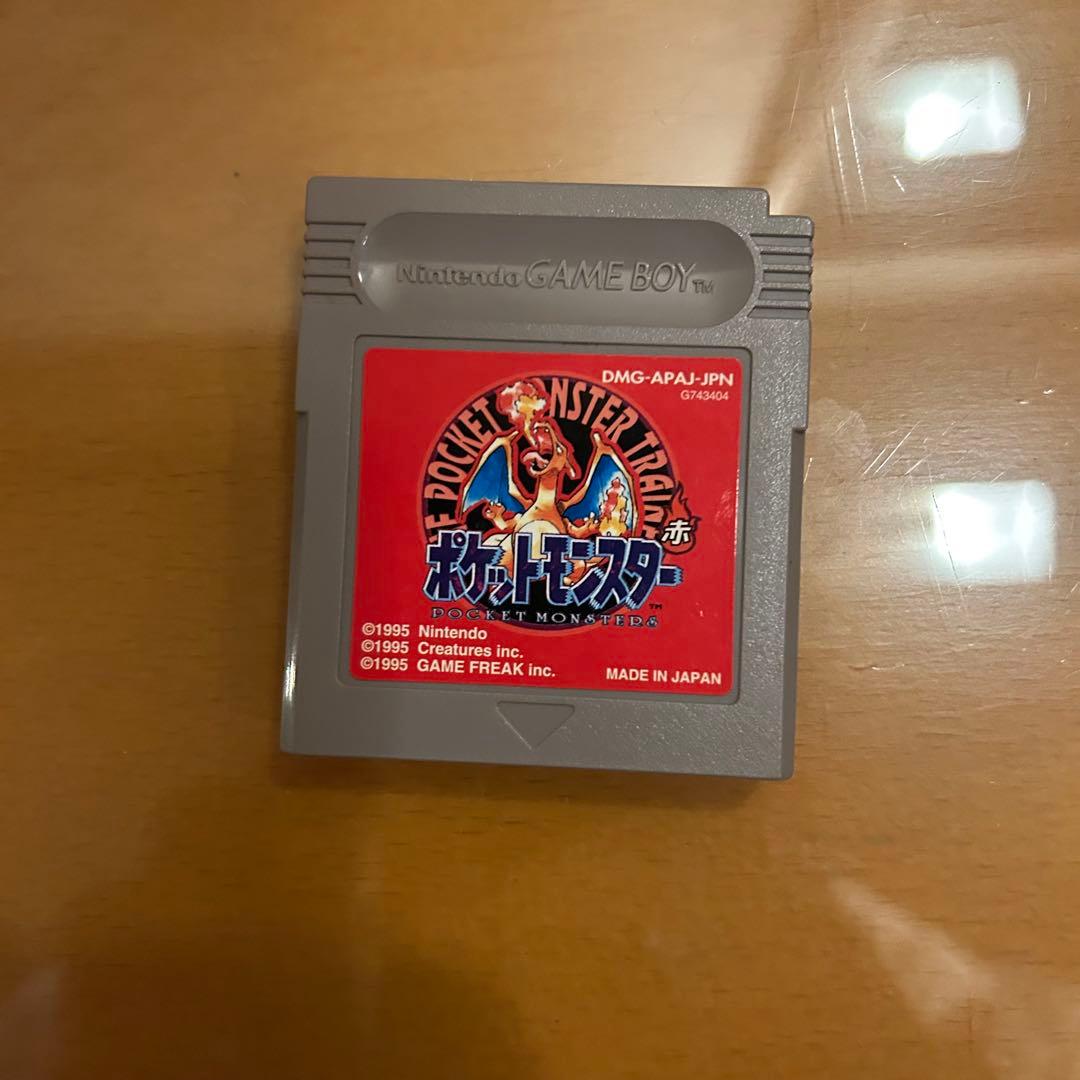 ポケットモンスター　赤　緑　ピカチュウ　箱有　説明書等付　ゲームボーイ　GB