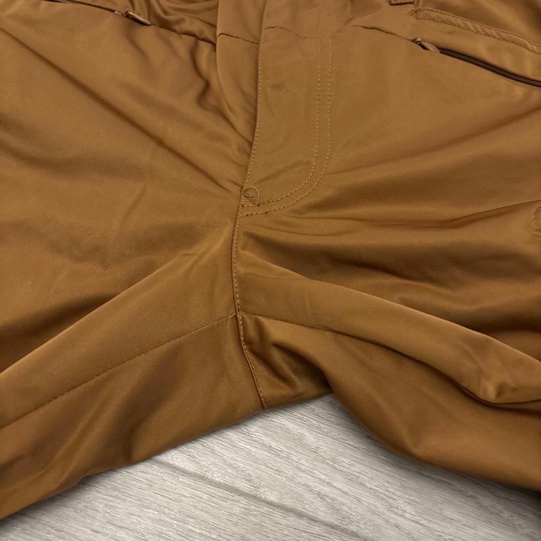 【極美品】パーリーゲイツ 防風 カーゴパンツ サイズ5 ブラウン L相当