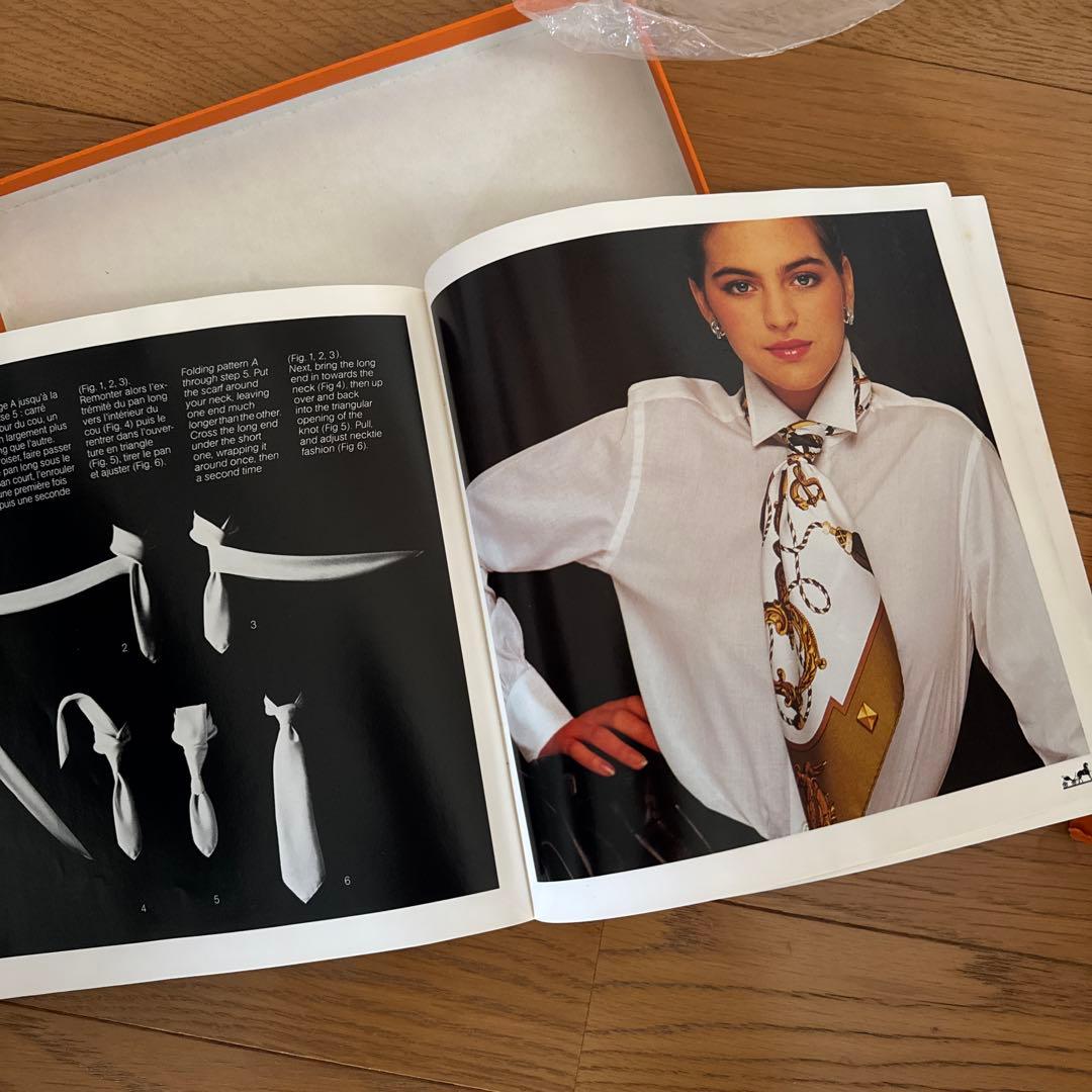 エルメス　ヴィンテージ　スカーフ　シルクスカーフ　カレ　90