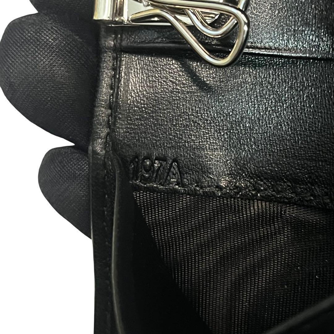 希少✨PRADA プラダ キーケース 6連 ナッパレザー ロゴ金具 ブラック