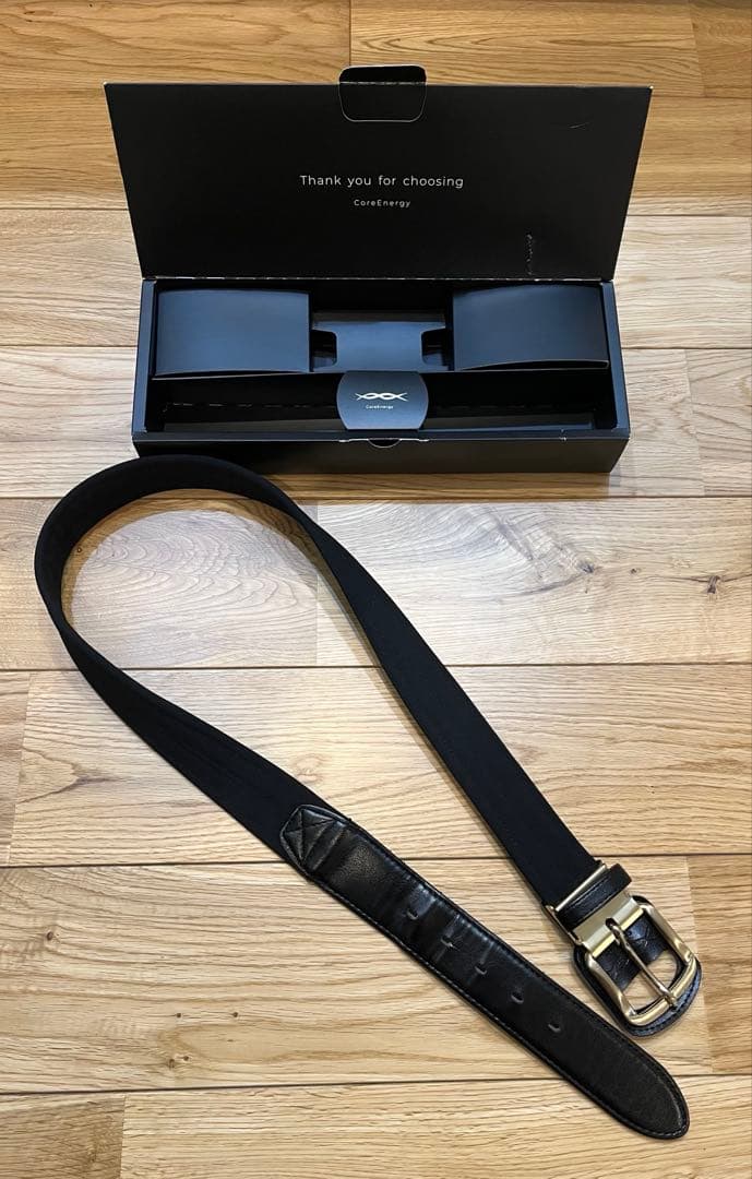 【すえ】 コアエナジー ブラック×ゴールド　サイズ調整可能