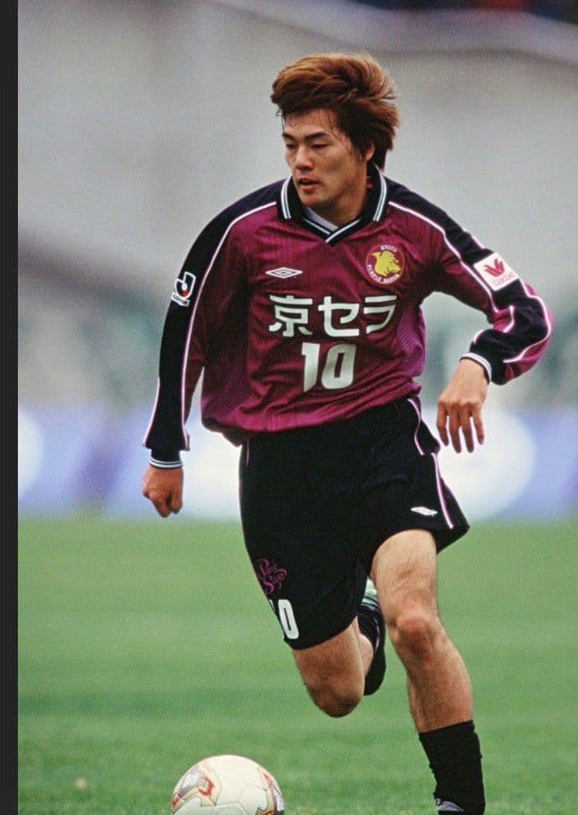 2001年　京都サンガ 長袖　松井大輔　パク・チソン　正規品　新品タグ付き