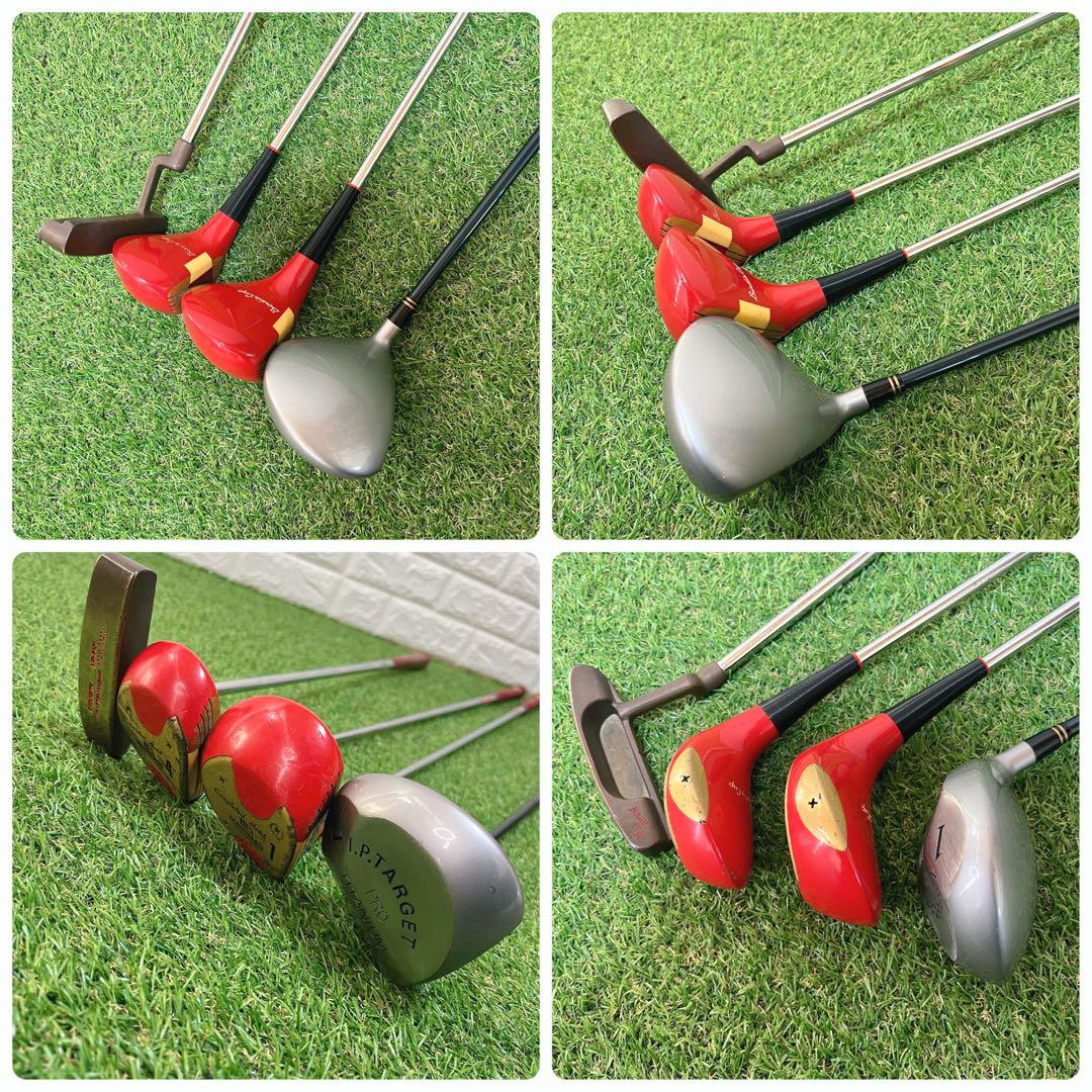 初心者オススメお買得セット マルマン おまけ付きレディースゴルフクラブ9本セット