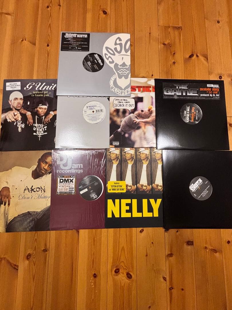 洋楽レコード12インチまとめ売り☆ヒップホップ☆R&B☆６５枚