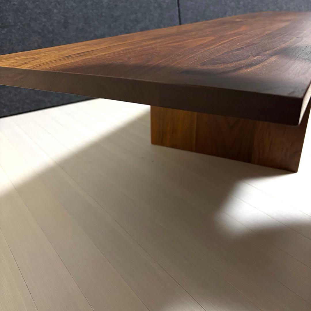 大川家具　コの字　Konoji テレビボード　無垢材　ウォールナット　テレビ台