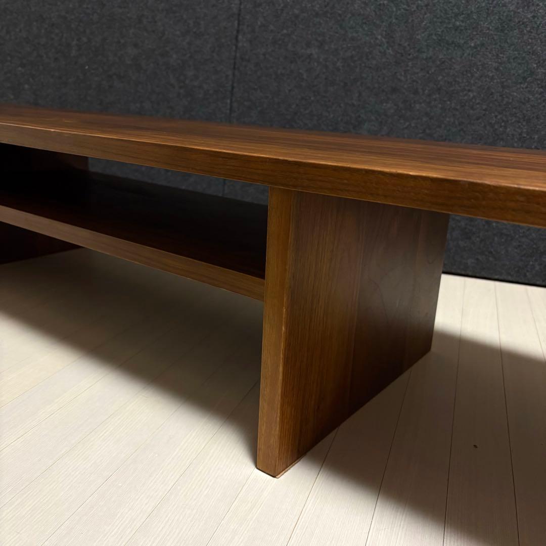 大川家具　コの字　Konoji テレビボード　無垢材　ウォールナット　テレビ台