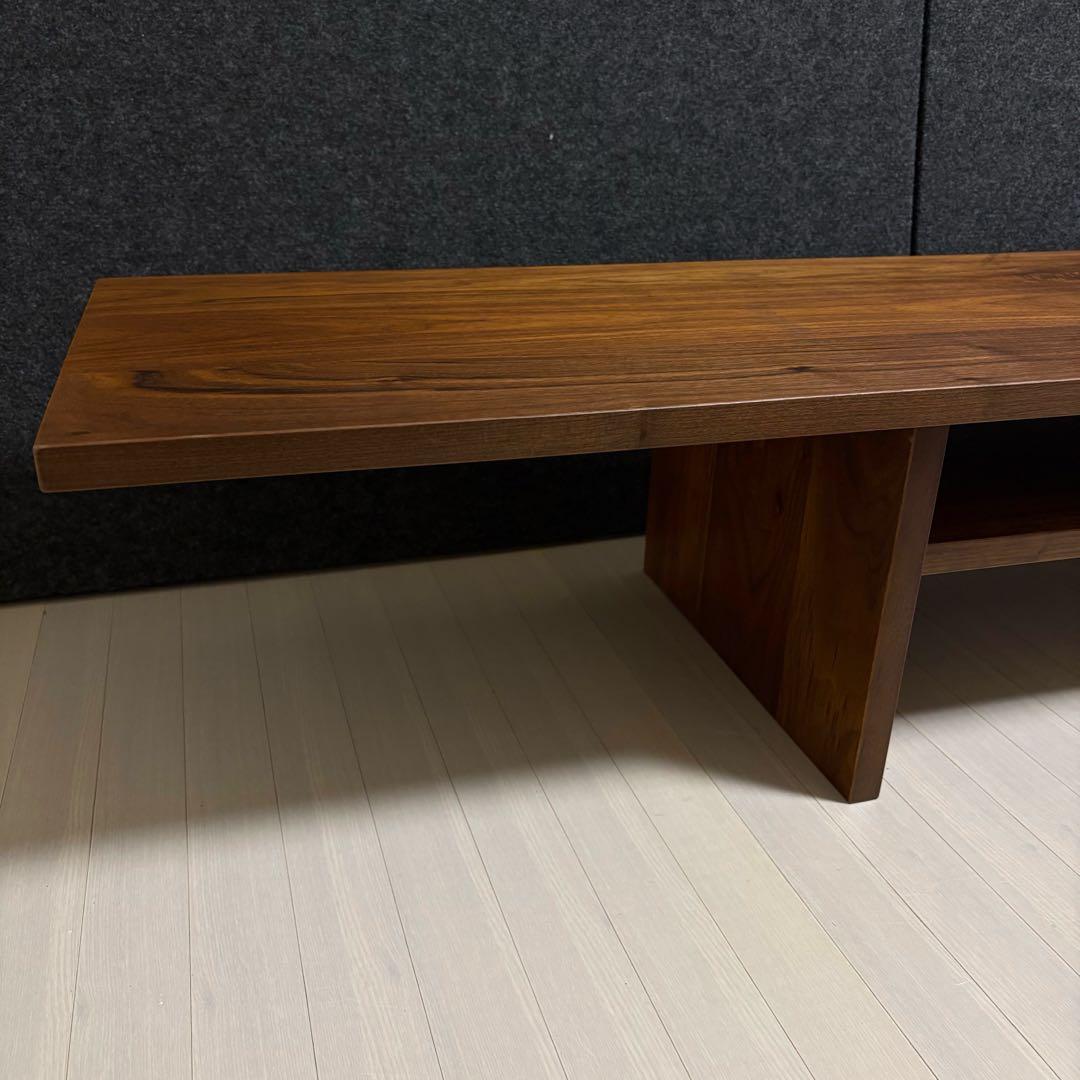 大川家具　コの字　Konoji テレビボード　無垢材　ウォールナット　テレビ台