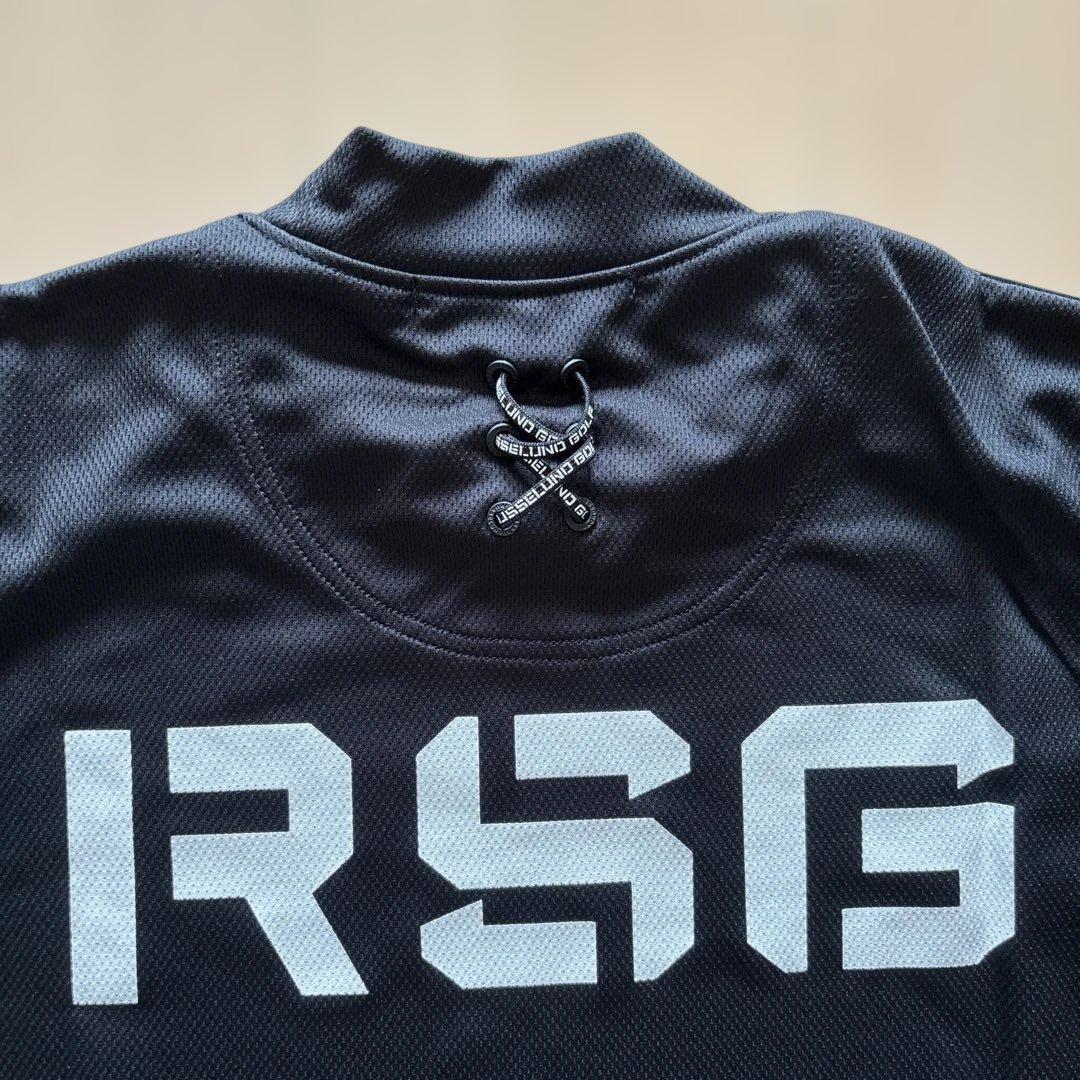 ☆新品☆RUSSELUNO GOLF ラッセルノブラック半袖シャツ サイズL