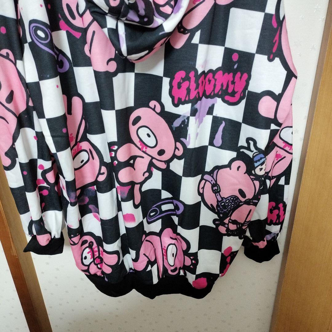 新品タグ付き　ACDC RagチェックグルーミーZIPパーカー