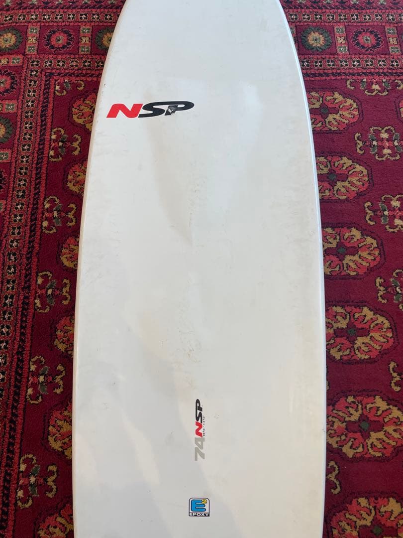 【7.4 ミッドレングス】【ジャンク】NSPサーフボード